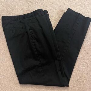 Men's Black Chino Dress Pants